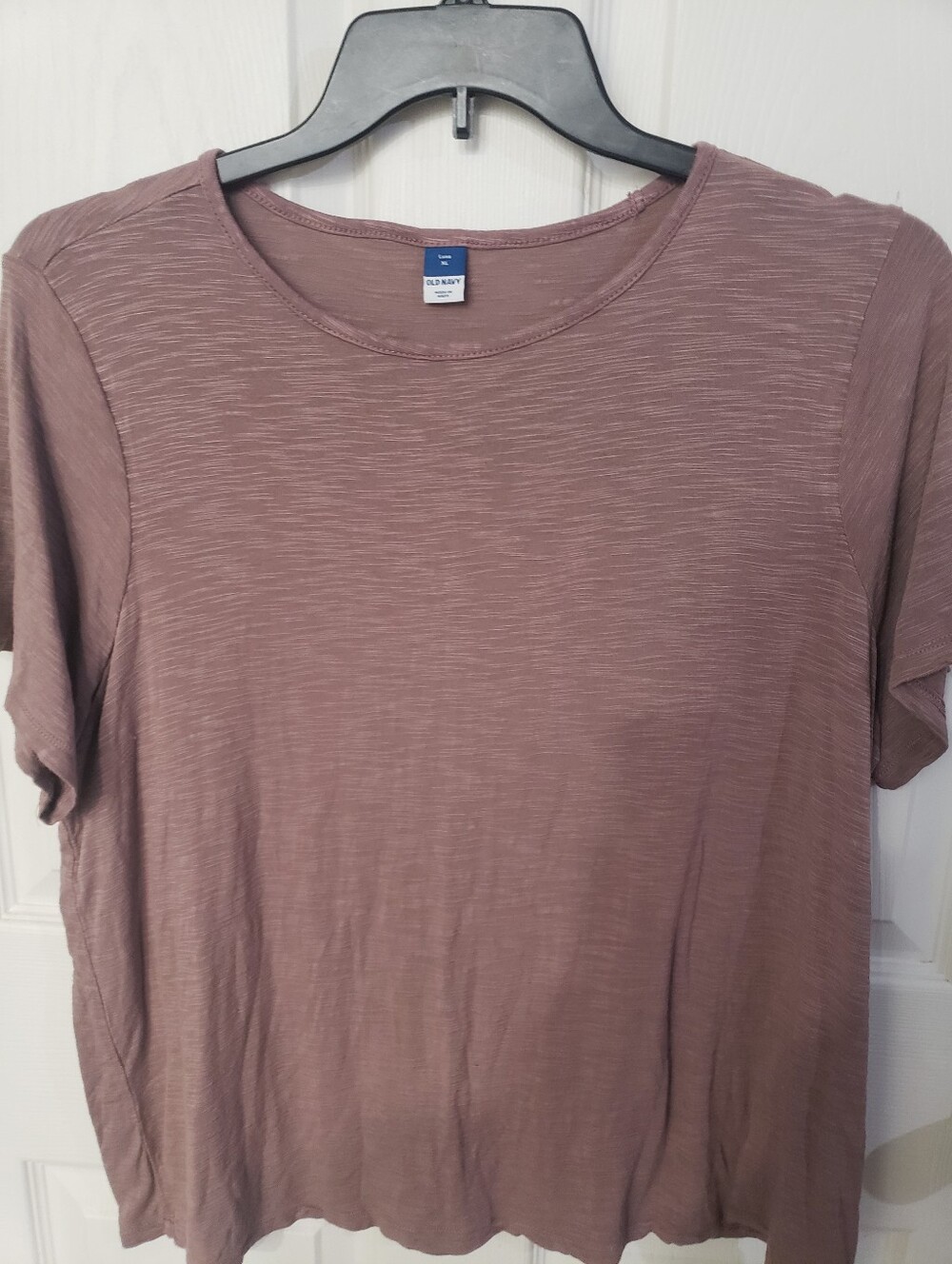 Old Navy XL Luxe Women’s Short Sleeve Crewneck Tee - Mauve